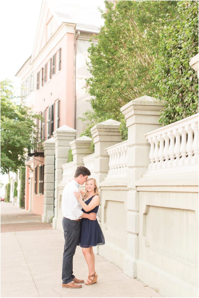 Downtown Charleston engagement session by Christa Rene Photography