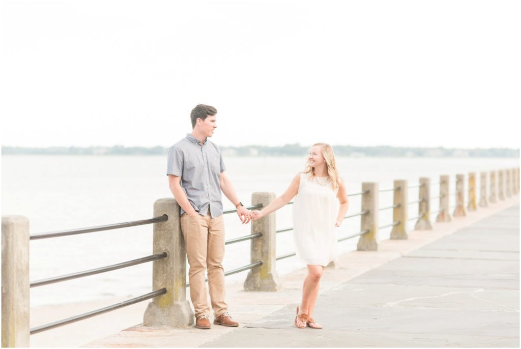 Downtown Charleston Engagement Session by Christa Rene Photography