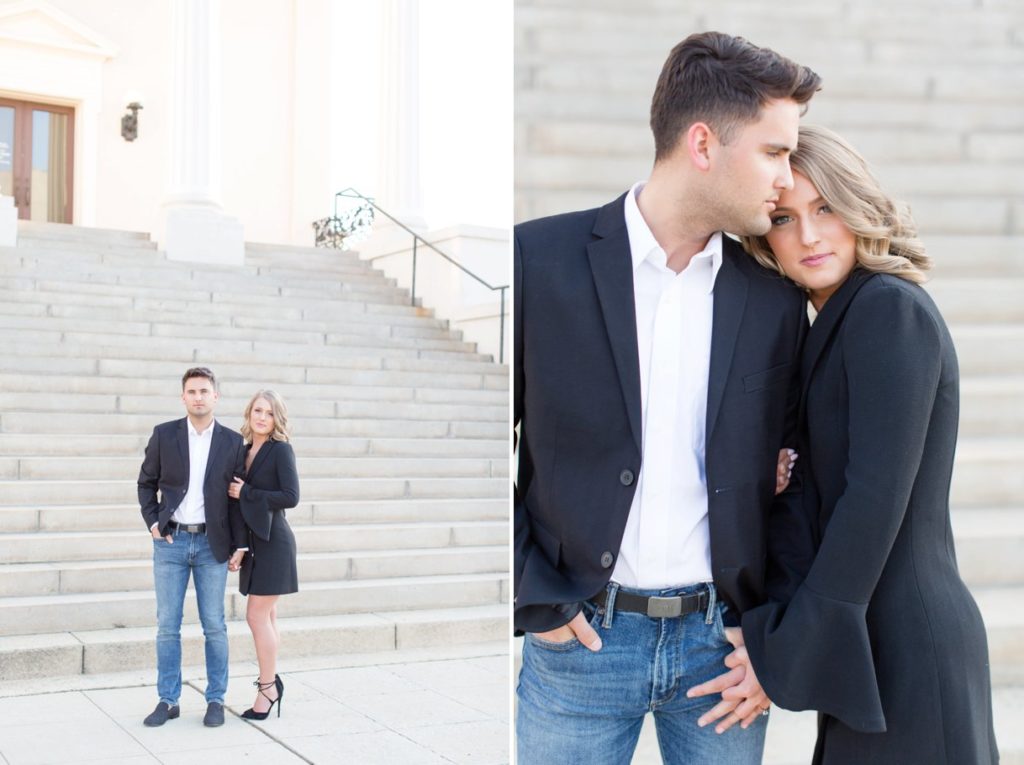 Downtown Greenville, SC Engagement Session | South Carolina Wedding Photographer Christa Rene Photography