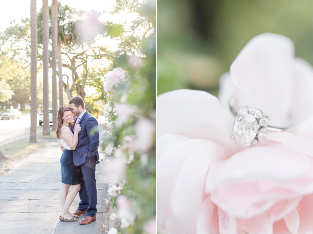 Charleston Engagement Session | Charleston Wedding Photographer | Battery Park Engagement | Christa Rene Photography