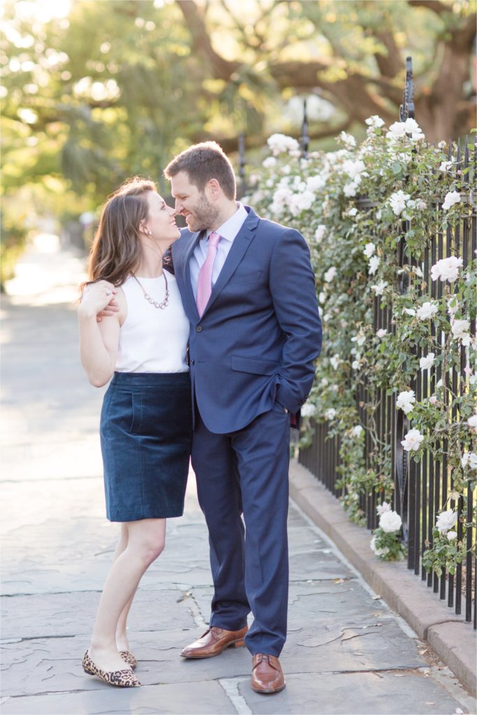 Charleston Engagement Session | Charleston Wedding Photographer | Battery Park Engagement | Christa Rene Photography