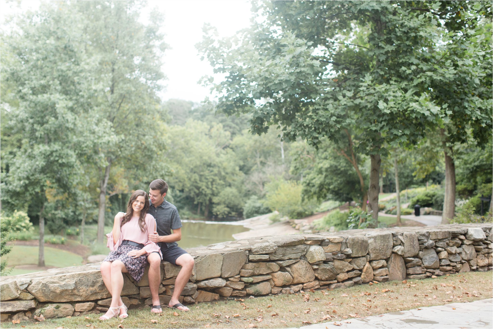 Downtown Greenville Engagement Session | Falls Park Greenville SC | South Carolina Wedding Photography | Christa Rene Photography