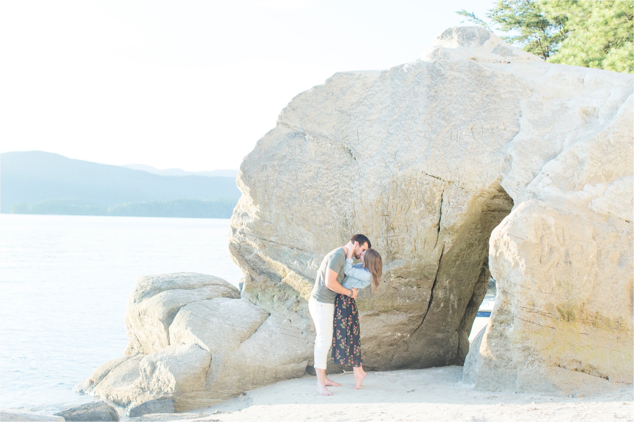 Lake Jocassee Engagement Session | SC Wedding Photographer | Christa Rene Photography