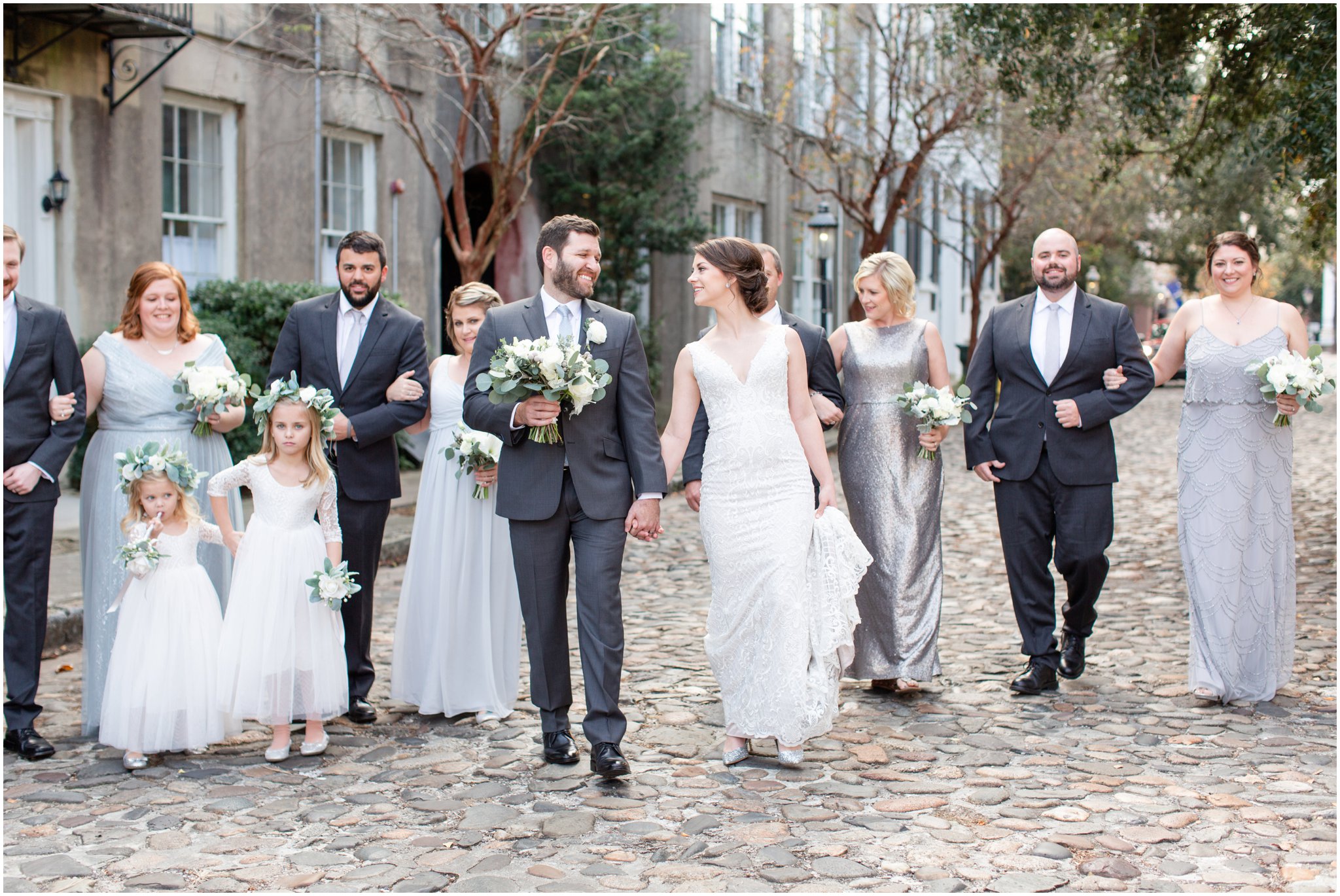 Downtown Charleston Wedding | White Point Garden Wedding | Upstairs at Midtown Reception