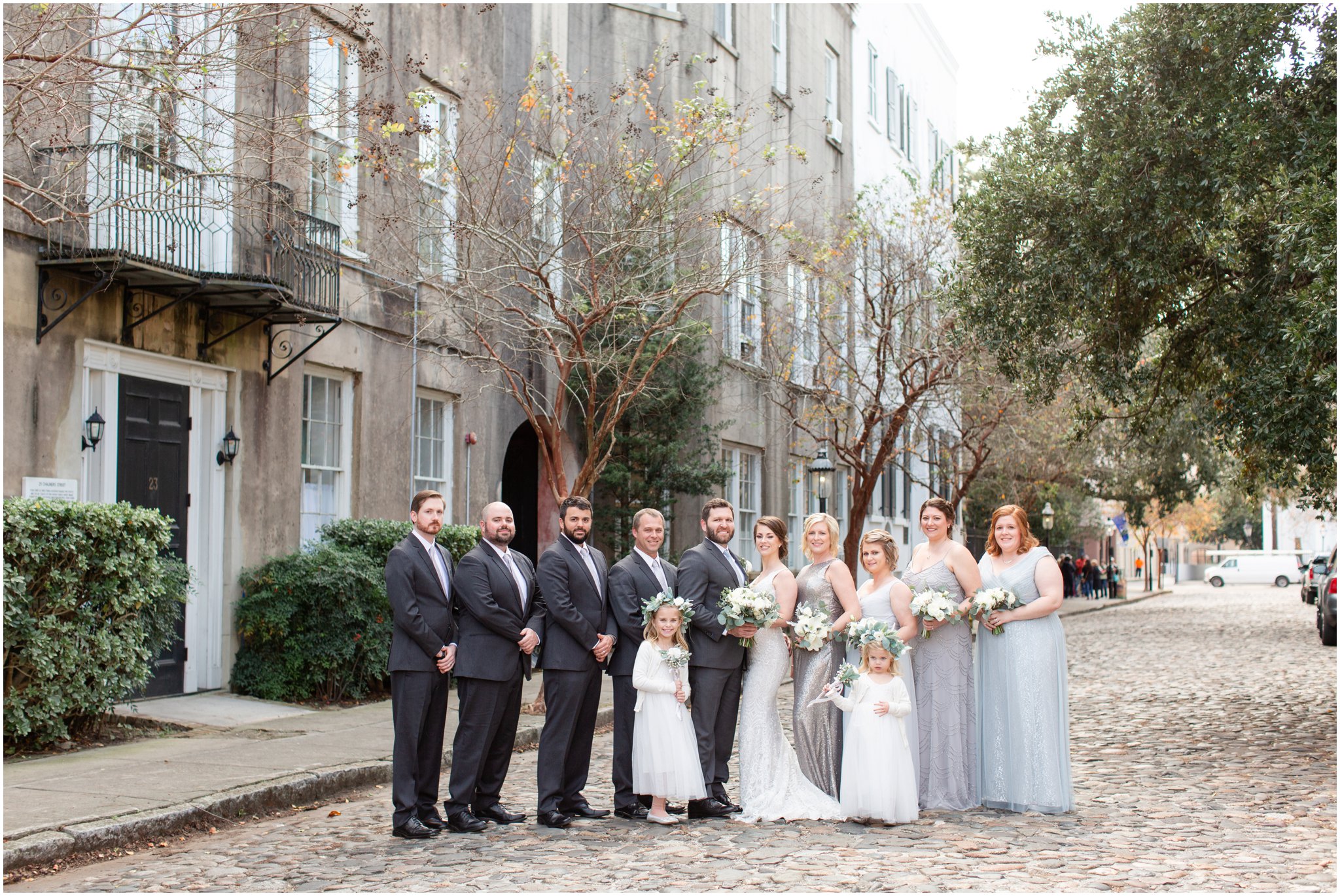 Downtown Charleston Wedding | White Point Garden Wedding | Upstairs at Midtown Reception