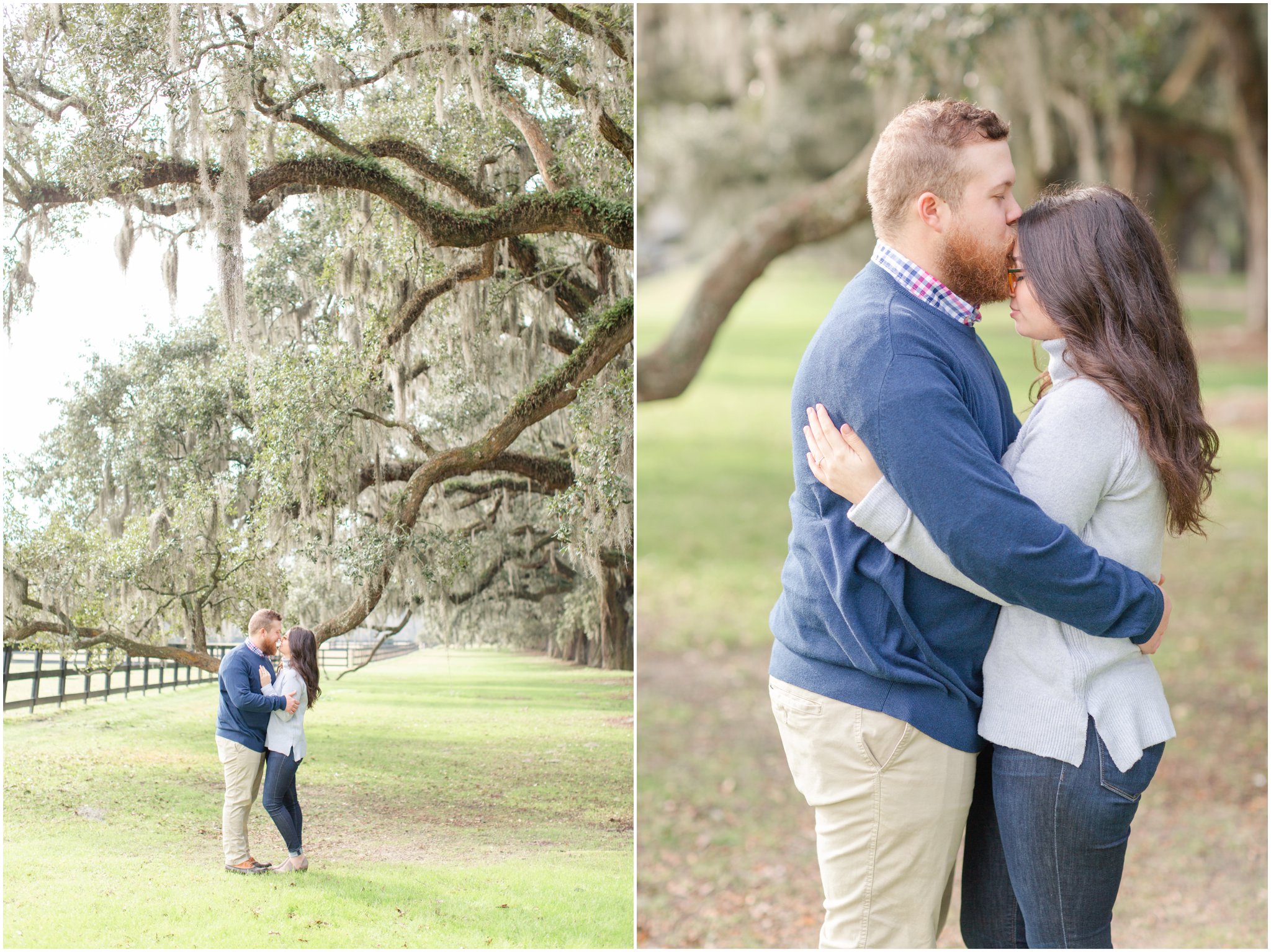 Boone Hall Plantation engagement session in Charleston, SC by Charleston wedding photographer Christa Rene Photography