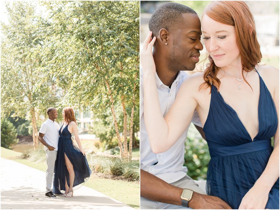 Downtown Greenville, SC Engagement session by Christa Rene Photography