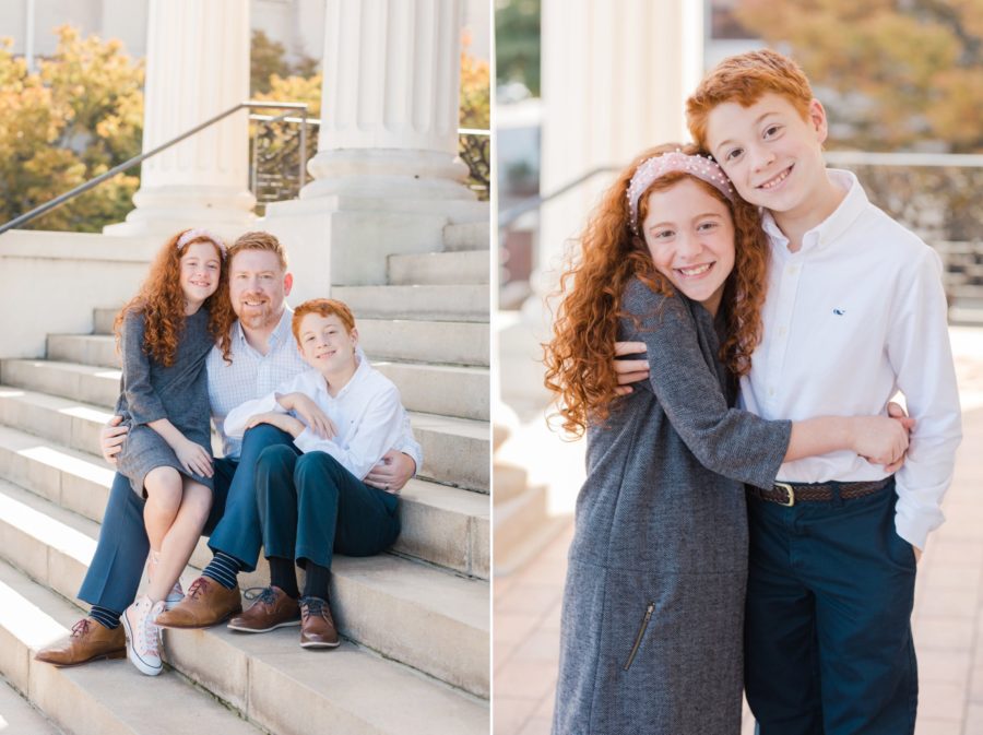 Downtown Greenville, SC Classic family session by Greenville, SC Photographer Christa Rene Photography