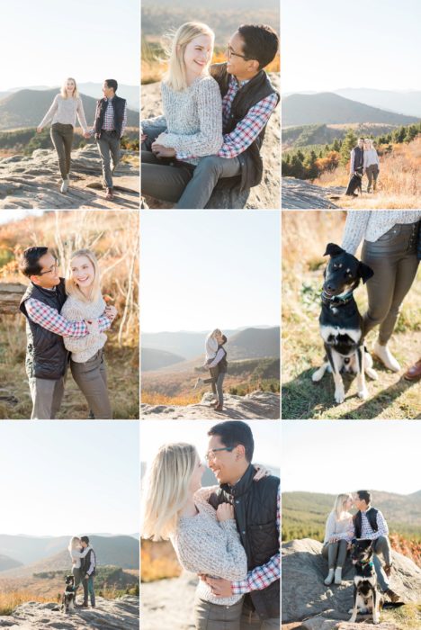 Black Balsam Engagement Session by Charlotte Photographer Christa Rene Photography