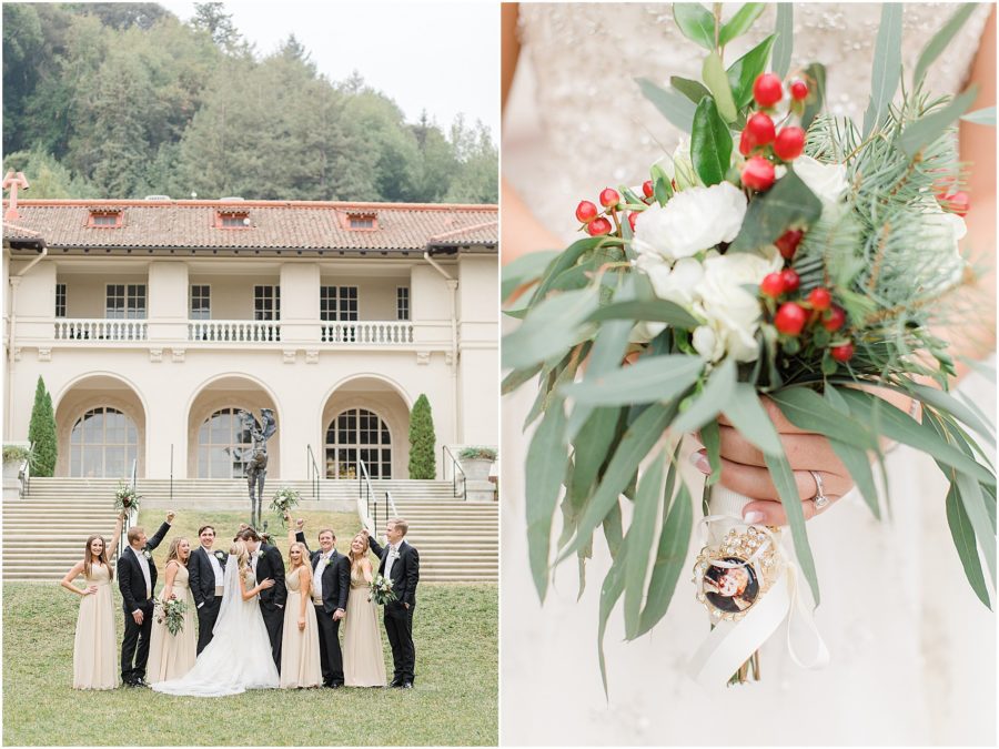 Villa Montalvo Wedding by Christa Rene Photography