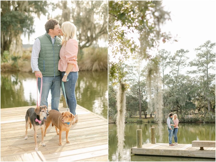 Oldfield Golf Course & Belfare Engagement Photos by Christa Rene Photography