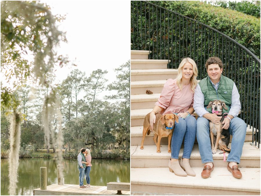 Oldfield Golf Course & Belfare Engagement Photos by Christa Rene Photography