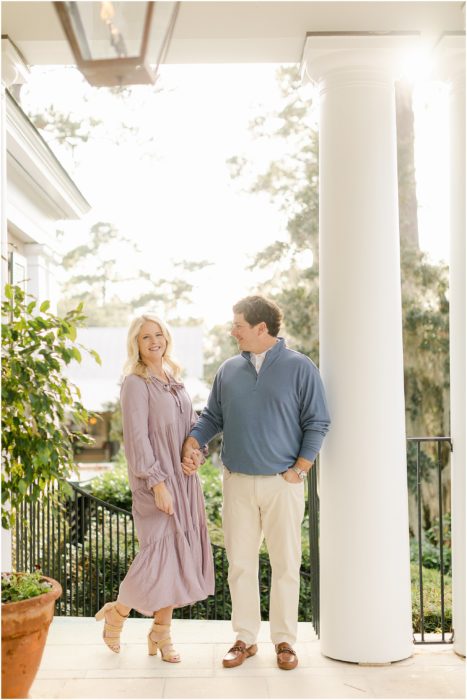 Oldfield Golf Course & Bellfare Engagement Photos by Christa Rene Photography