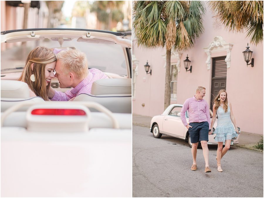 Hunting Island and Downtown Charleston engaegement session by Christa Rene Photography