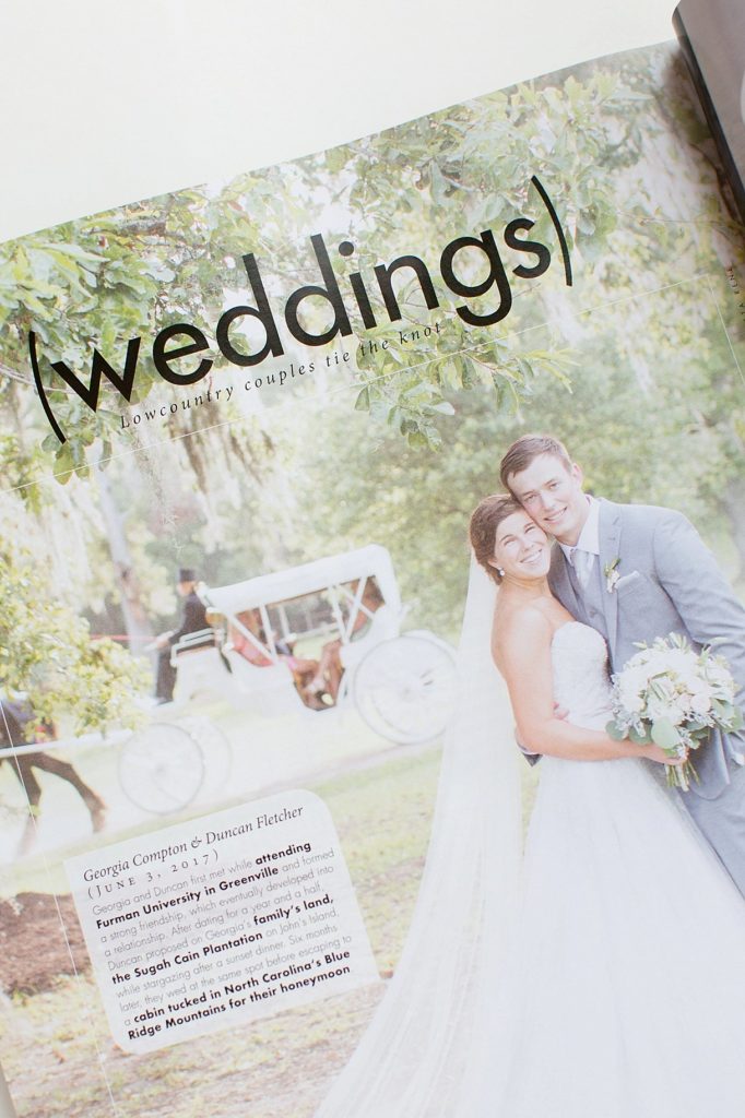 Charleston Magazine Wedding by Charleston Wedding Photographer Christa Rene Photography