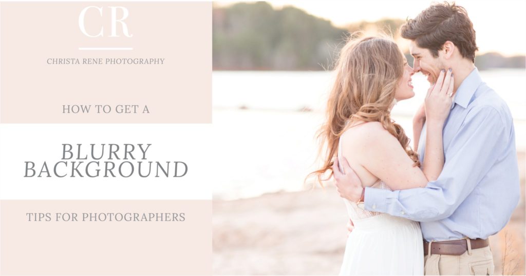 How to get a blurry background in your images | Photography education by SC Wedding Photographer Christa Rene Photography