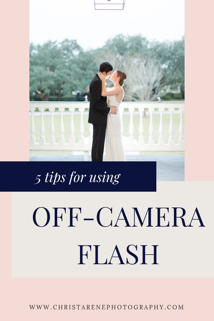 Tips for using off-camera flash by Christa Rene Photography