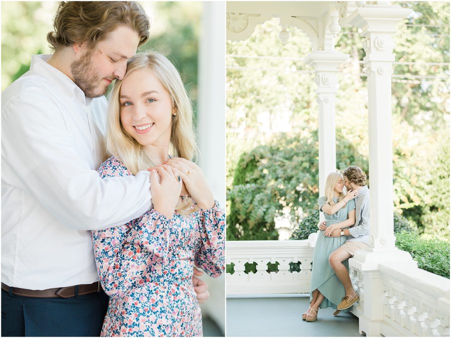 The Merrimon-Wynne House Engagement Session by Christa Rene Photography