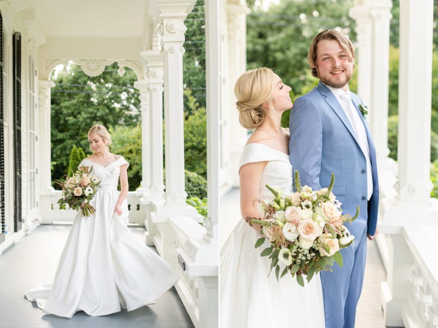 Southern outdoor wedding at The Merrimon-Wynne House by Christa Rene Photography
