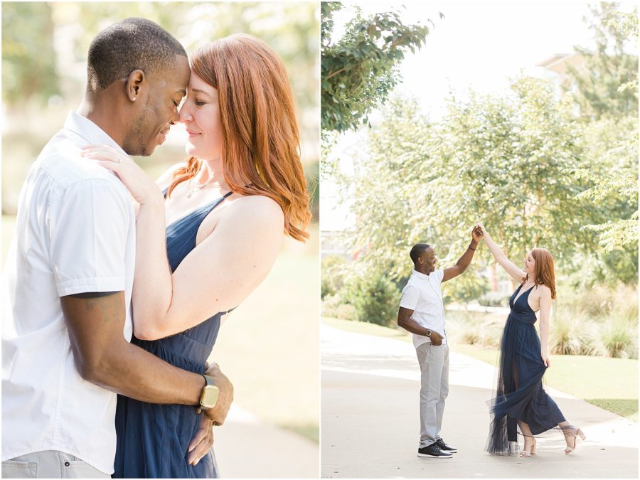 Downtown Greenville Engagement Session by Greenville, SC Photographer Christa Rene Photography