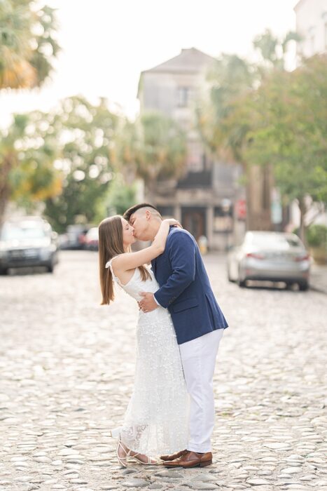 Charleston, SC engagement session downtown
